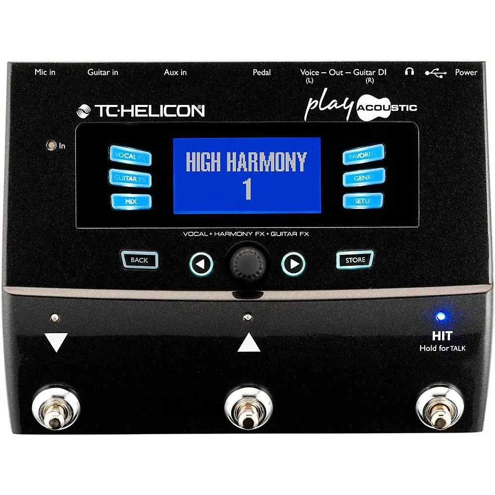 TC Helicon Play Acoustic Vocal Effects Processor