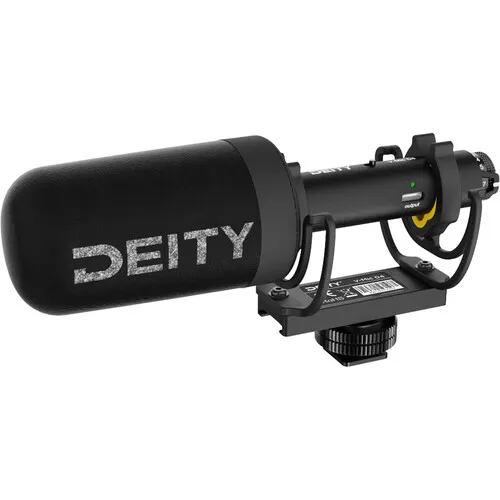 Deity V-Mic D4 DUO Dual Capsule Directional Shotgun Microphone Condenser Recording Microphone for DSLR IpadOS Computers Smartphones