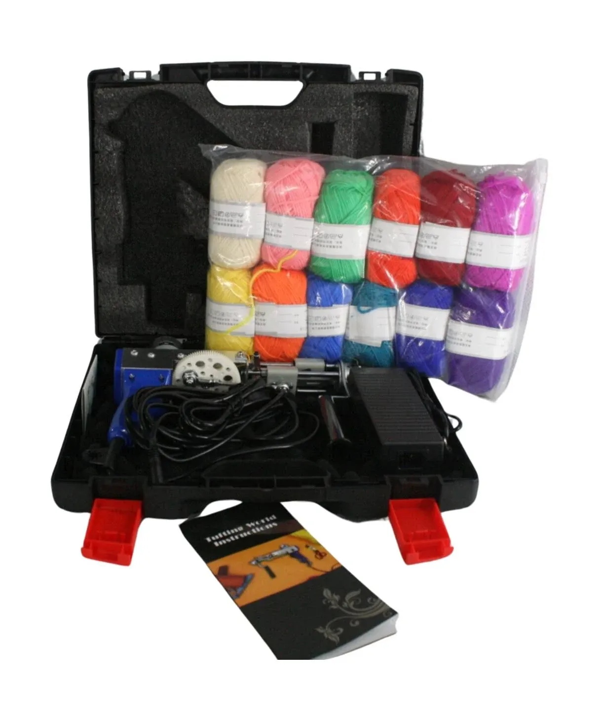 Draywitt Tufting Gun Kit - Cut Pile Tufting Gun Kit,Rug Tufting Gun Machine S...