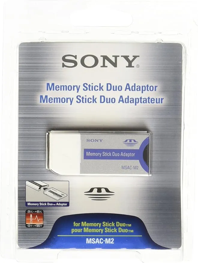 Sony Media Memory Stick Duo Replacement Adaptor (MSAC-M2)