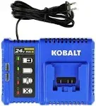 Kobalt 24 Volt Max Power Tool Battery Charger