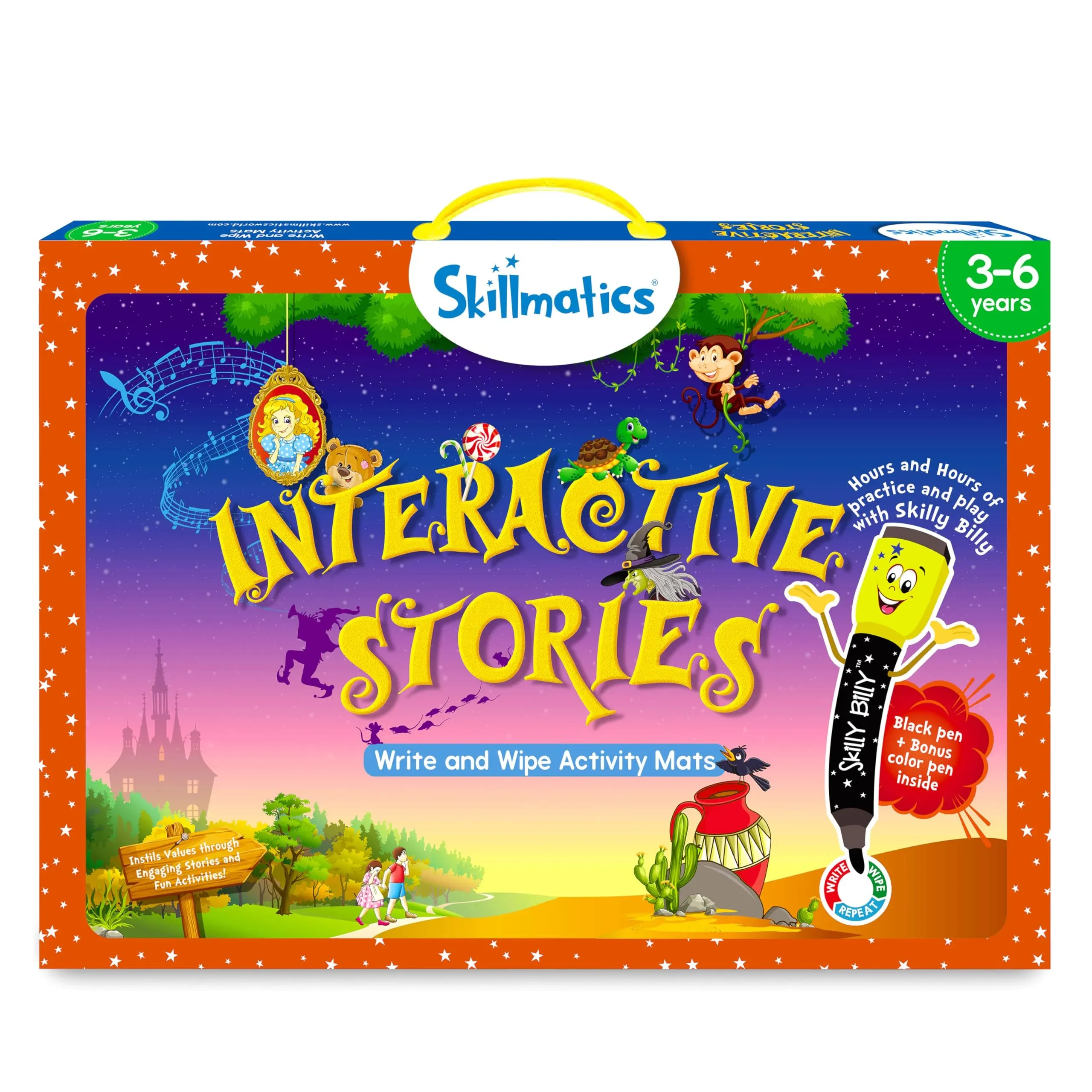 Skillmatics Preschool Learning Activity - Search and Find Educational Game, Perfect for Kids, Toddlers Who Love Toys, Art and Craft Activities, Gifts for Girls and Boys Ages 3, 4, 5, 6