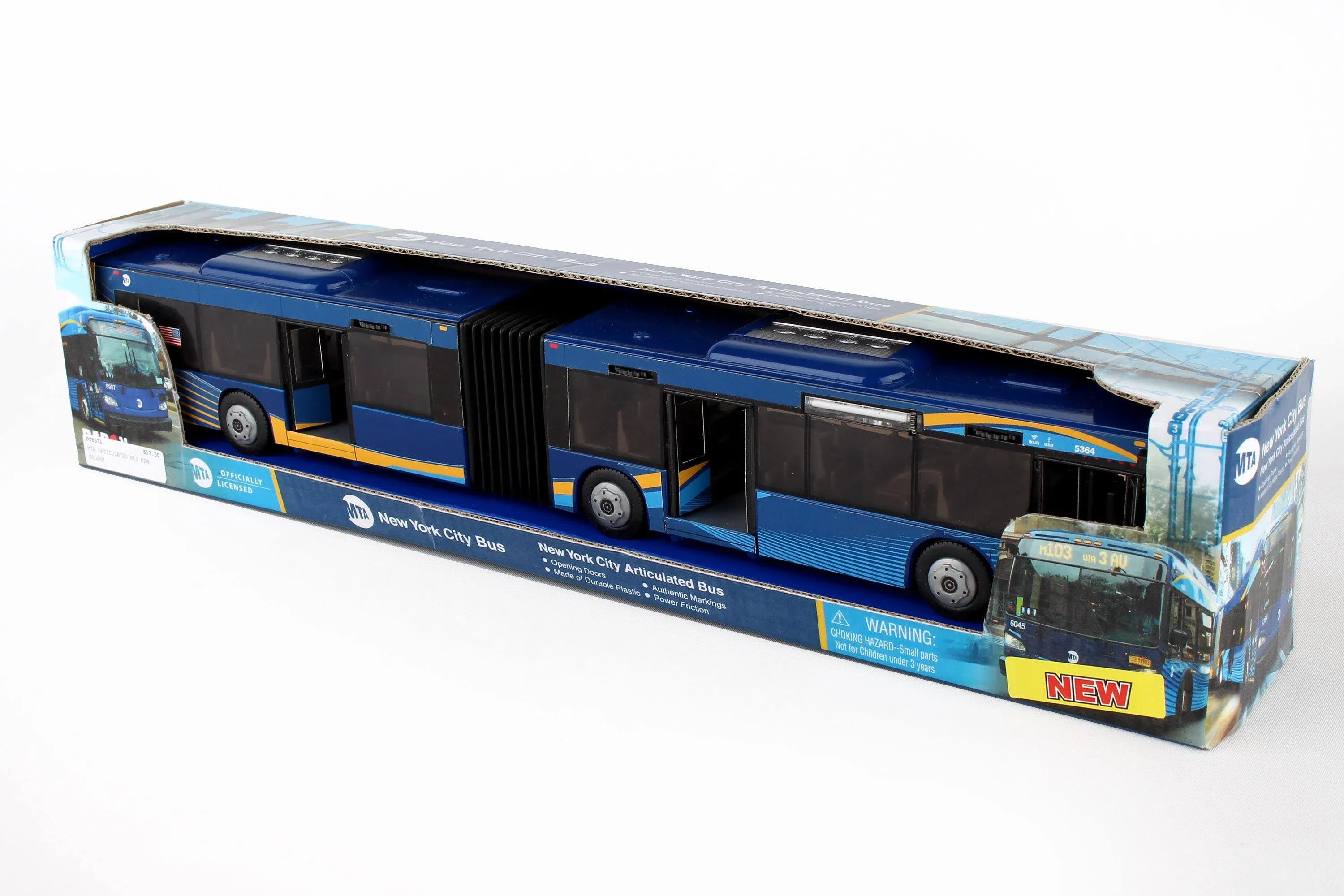 Daron Rt8571 MTA Articulated Bus New Colors