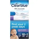 Clearblue Ovulation Complete Starter Kit, 10 Ovulation Tests and 1 Pregnancy Test