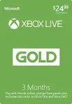 Microsoft - Xbox Live 3 Month Gold Membership