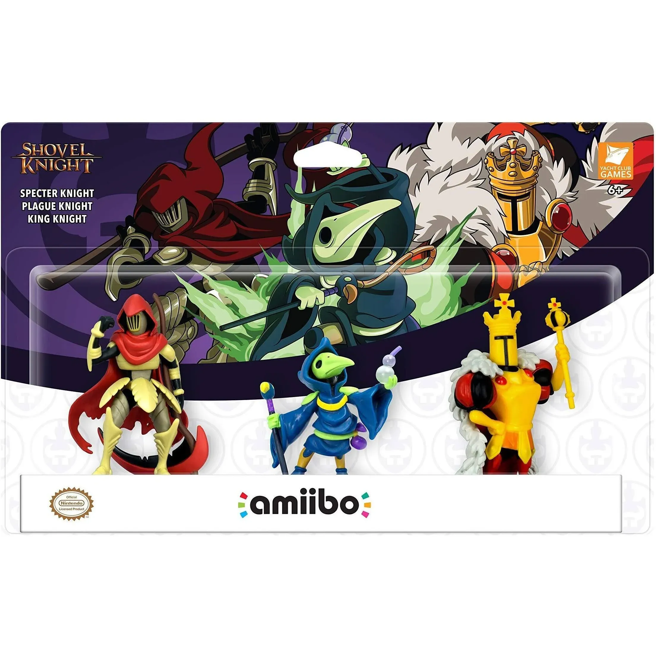 Nintendo Switch Amiibo - Shovel Knight: Treasure Trove Figures (3-pack)