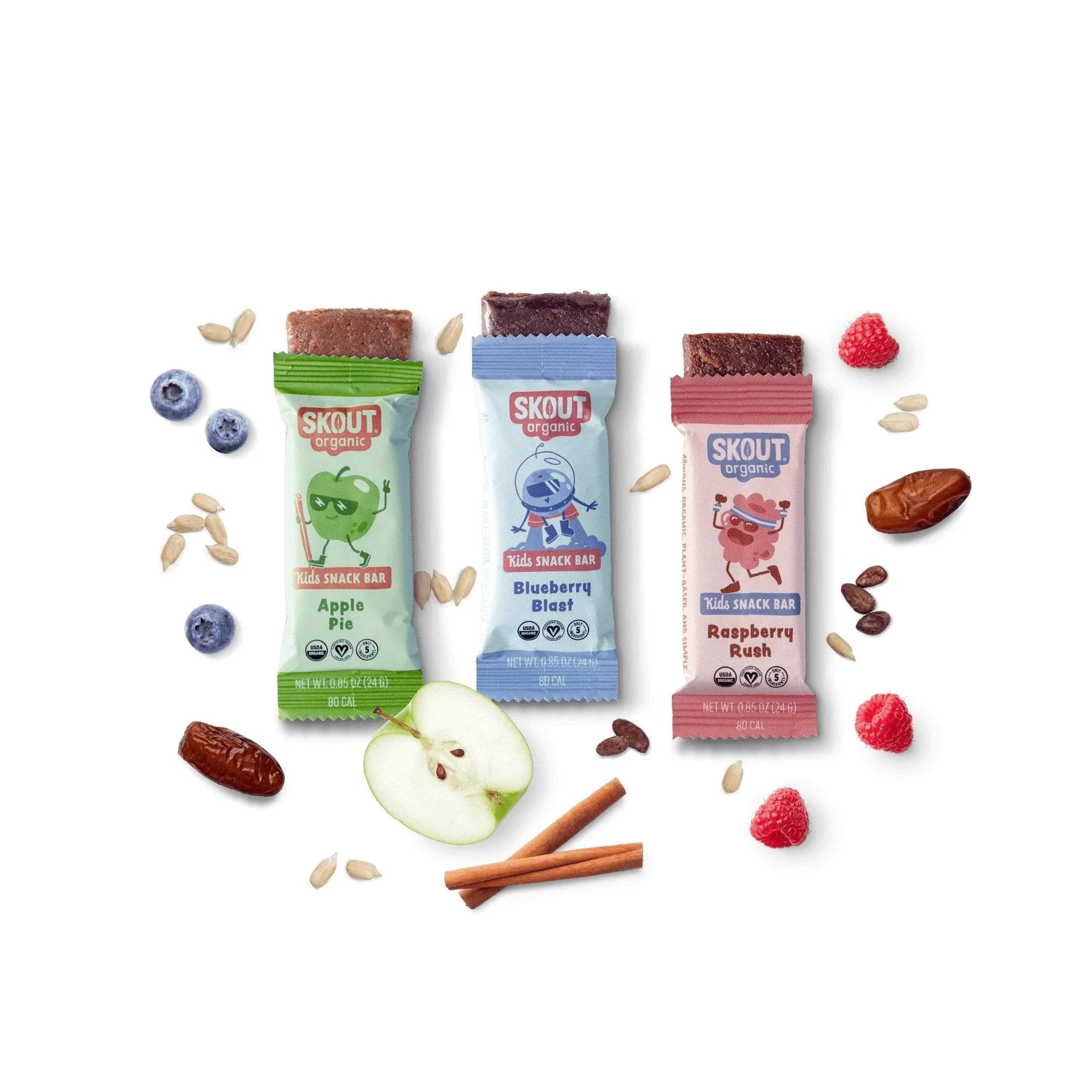 Skout Organic Kids Fruit Bar Variety Pack by Skout Organic