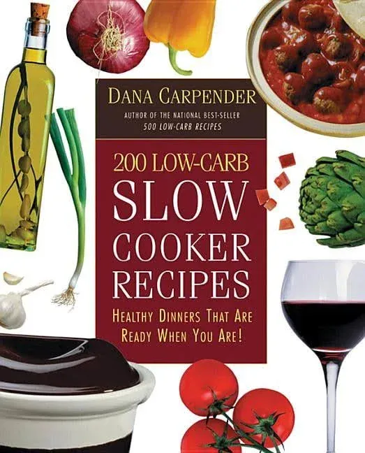 200 Low Carb Slow Cooker Recipes [Book]