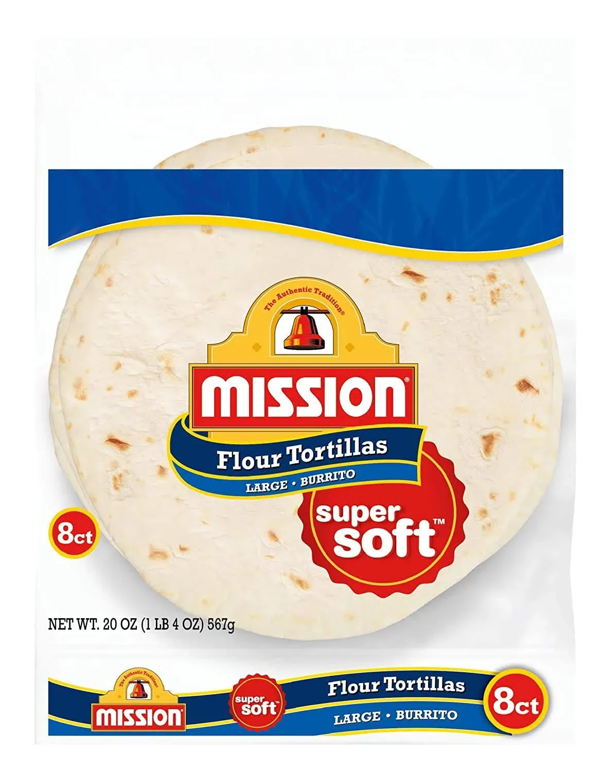 Mission Flour Tortillas Burrito Size