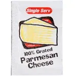 Diamond Crystal Single Serve Parmesan Cheese Packets, 3.5 Gram -- 200 per case.