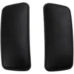 M-one New Arm Pads Caps Replacement for Haworth Zody Office Chair 1 Pair Black/Gray (Black)