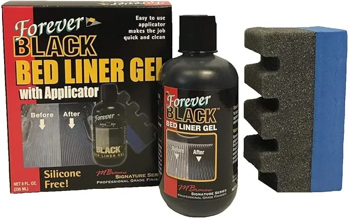 Forever Black Truck Bed Liner Gel