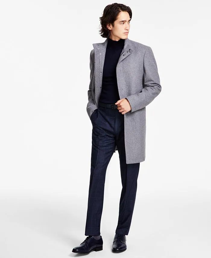 Calvin Klein Men's Slim Fit Essential Overcoat