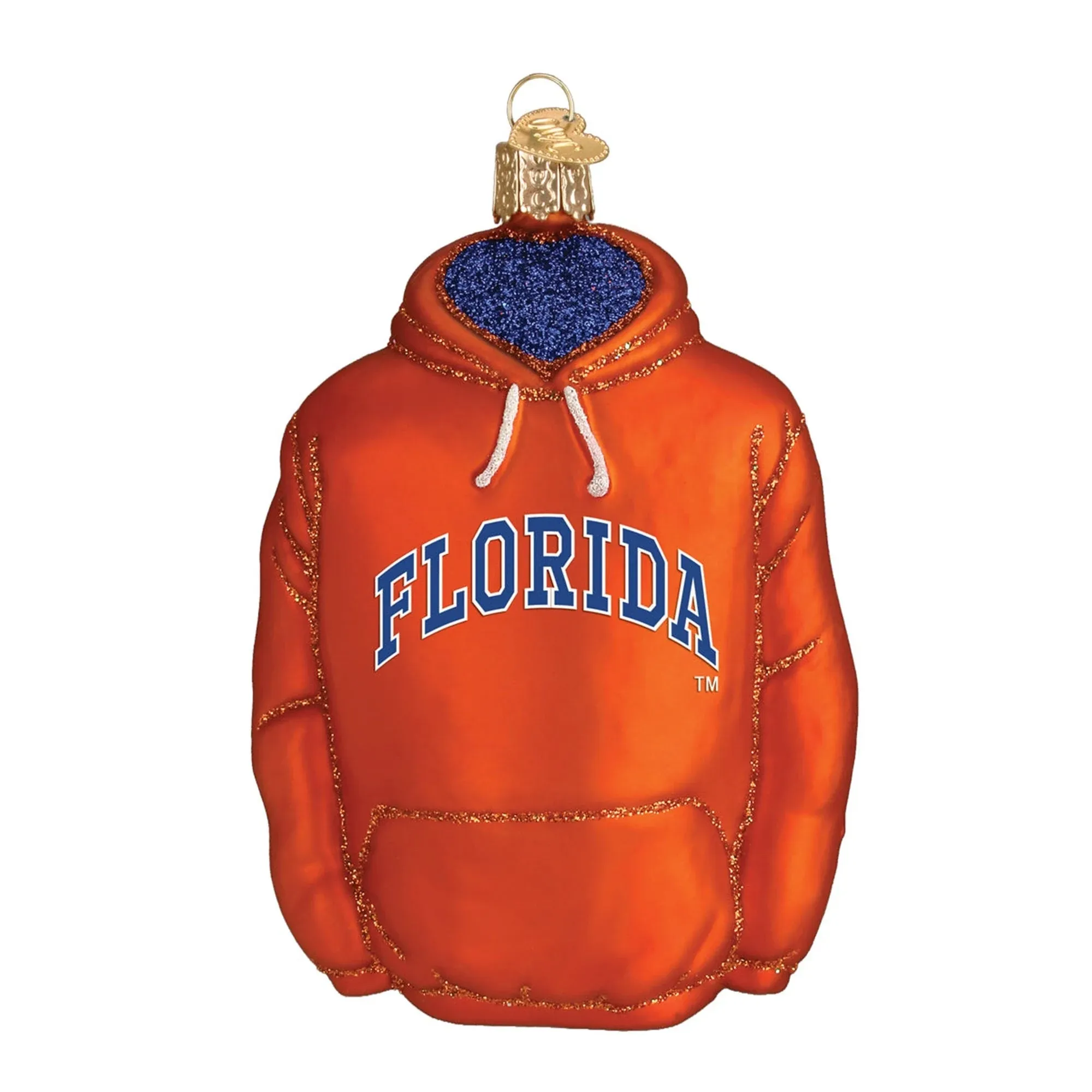 Old World Christmas Hanging Glass Tree Ornament, Florida Gators Hoodie - Traditional - Christmas Ornaments - by Esbenshades Greenhouses | Houzz