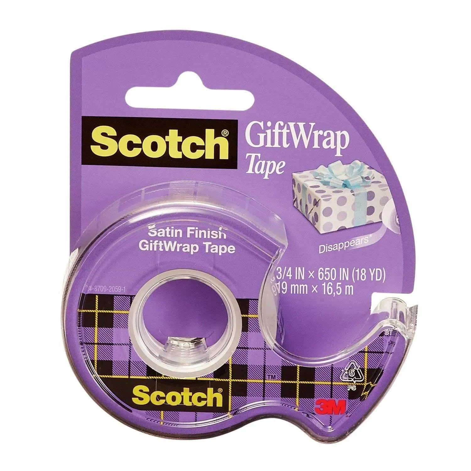 3M Scotch GiftWrap Tape