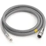 Moen Pulldown Kitchen Replacement Gray Faucet Spray Hose (68-in)