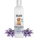 Puppy Shampoo & Conditioner | Made in USA | Organic Ingredients | Tear Free | Best Shampoo for Puppies | Sensitive & Itchy Skin Wash | Oatmeal Bathing | Tearless, Lavender, 8oz [We Love Doodles]