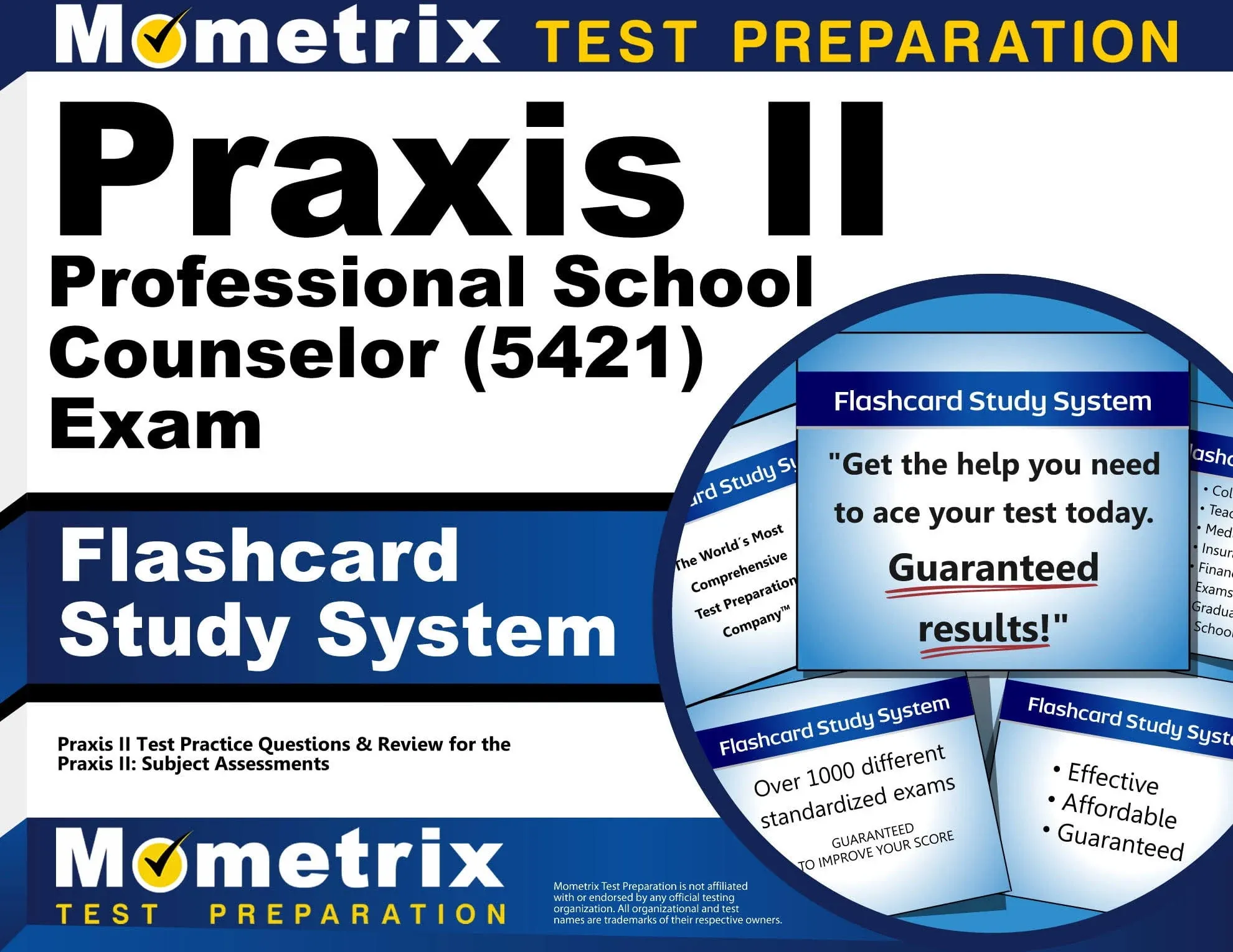 Praxis School Counselor (5422) Flashcard Study System: Practice Test Questions and Exam Review for the Praxis Subject Assessments