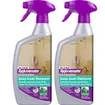 Rejuvenate Scrub Free Soap Scum Remover Shower Glass Door Cleaner Works on Ceramic Tile, Chrome, Plastic and More (2 Bottles x 24oz)