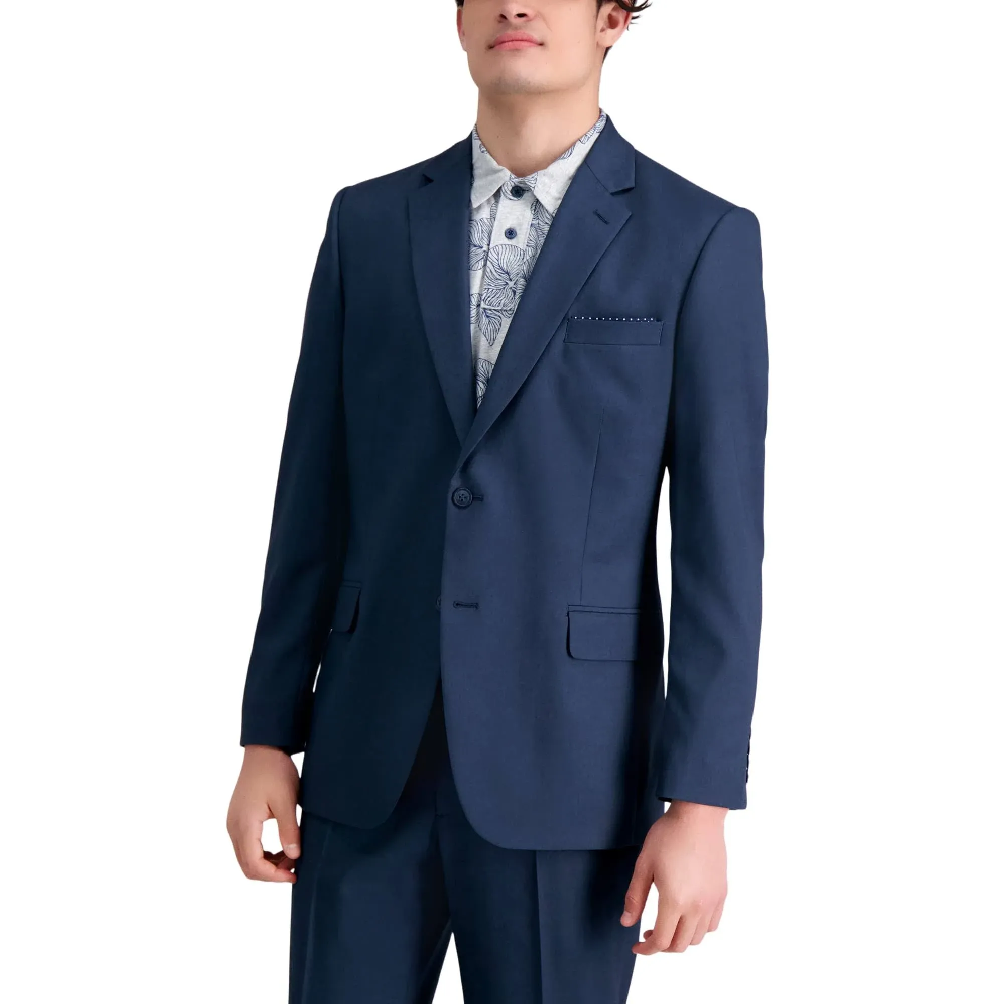 Men's Haggar® Travel Performance Tailored-Fit Stretch Suit Jacket