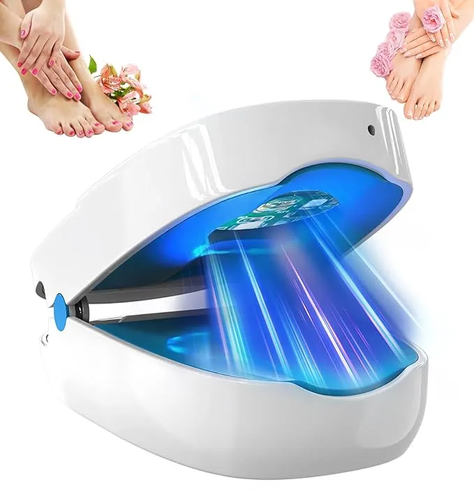 iKeener Nail Fungus Laser Treatment Device for Toenail, Fingernail Fungus Treatment Extra Strength with 407nm Blue Light& 905nm Laser to Treat