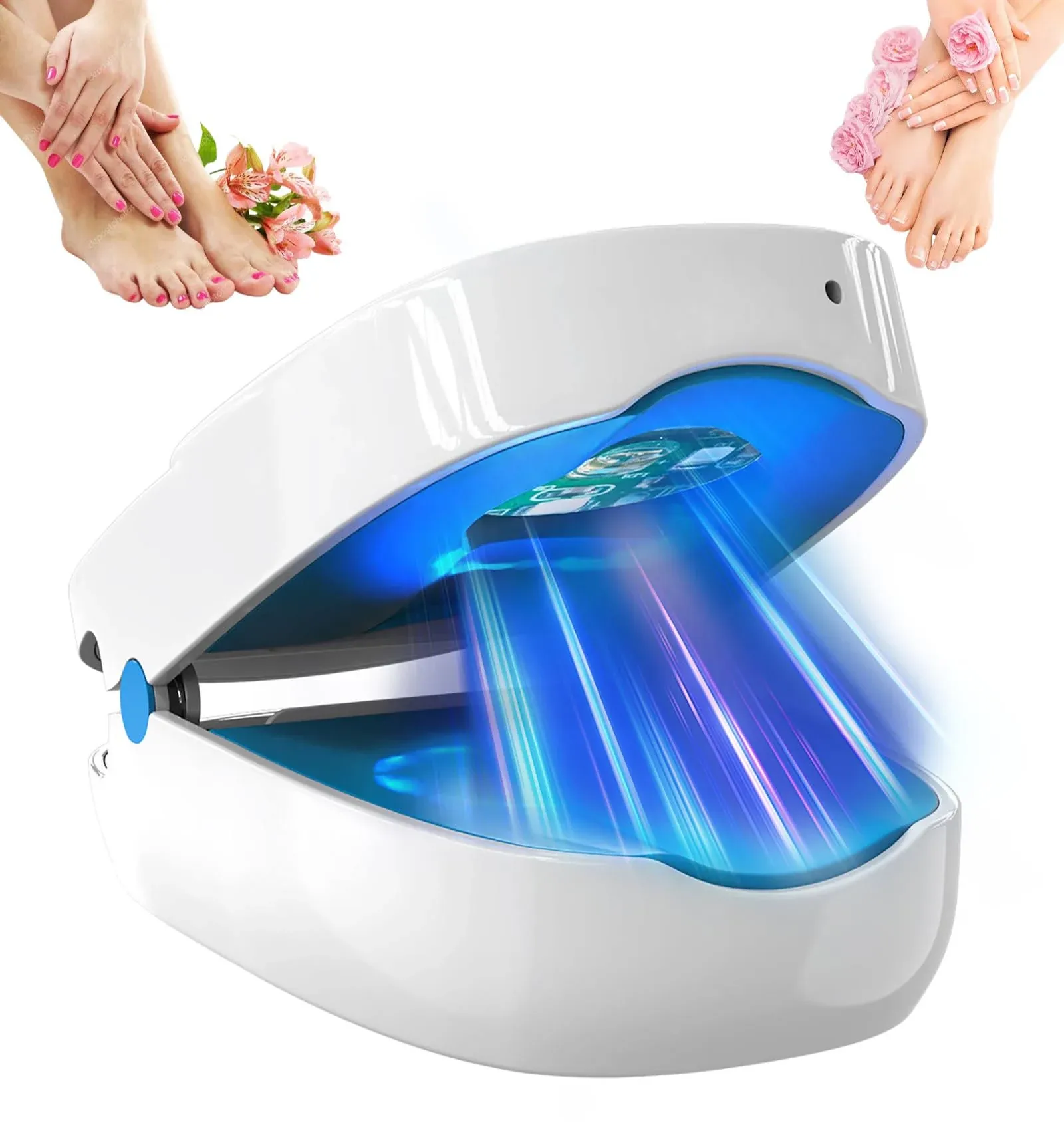 iKeener Nail Fungus Laser Treatment Device for Toenail, Fingernail Fungus Treatment Extra Strength with 407nm Blue Light& 905nm Laser to Treat