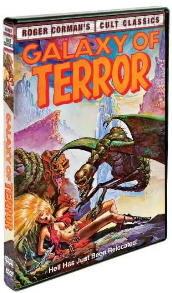 GALAXY OF TERROR New Sealed DVD Roger Corman&#039;s Cult Classics