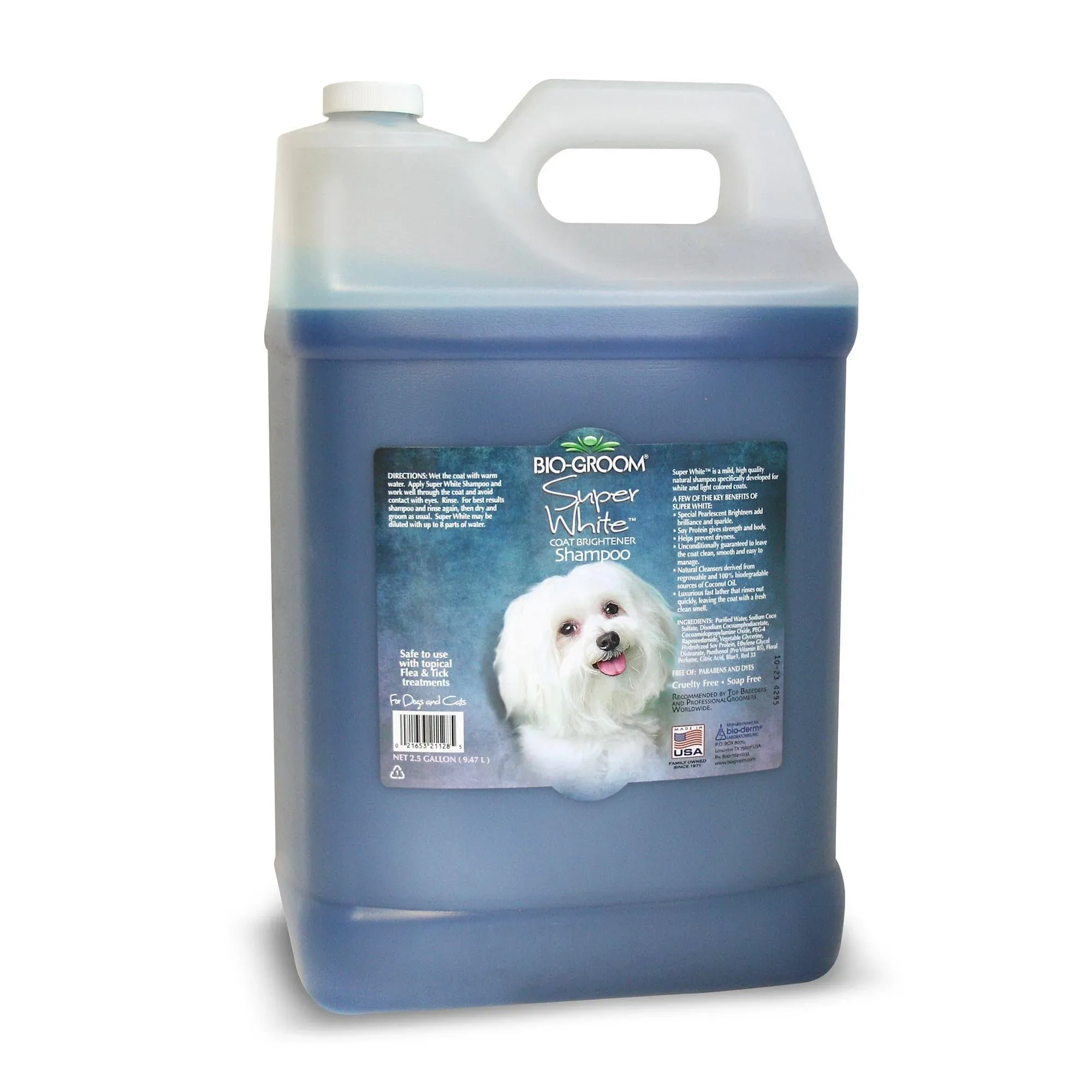 Bio-Groom Super White Shampoo 2.5 Gallon