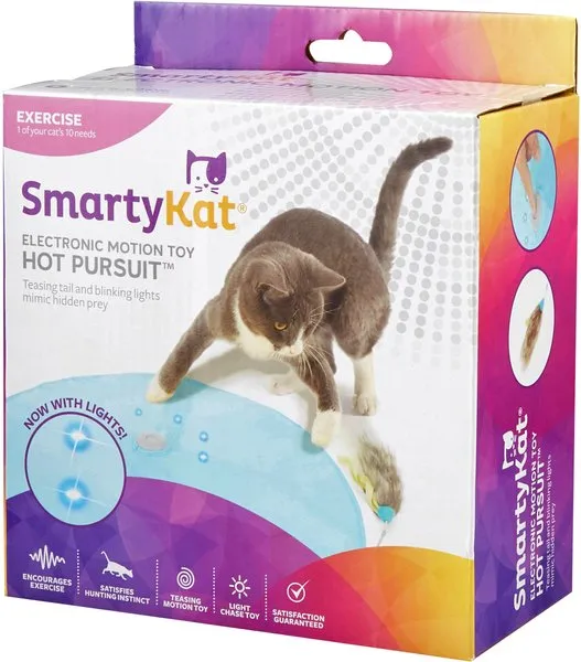 SmartyKat Hot Pursuit Electronic Concealed Motion Cat Toy