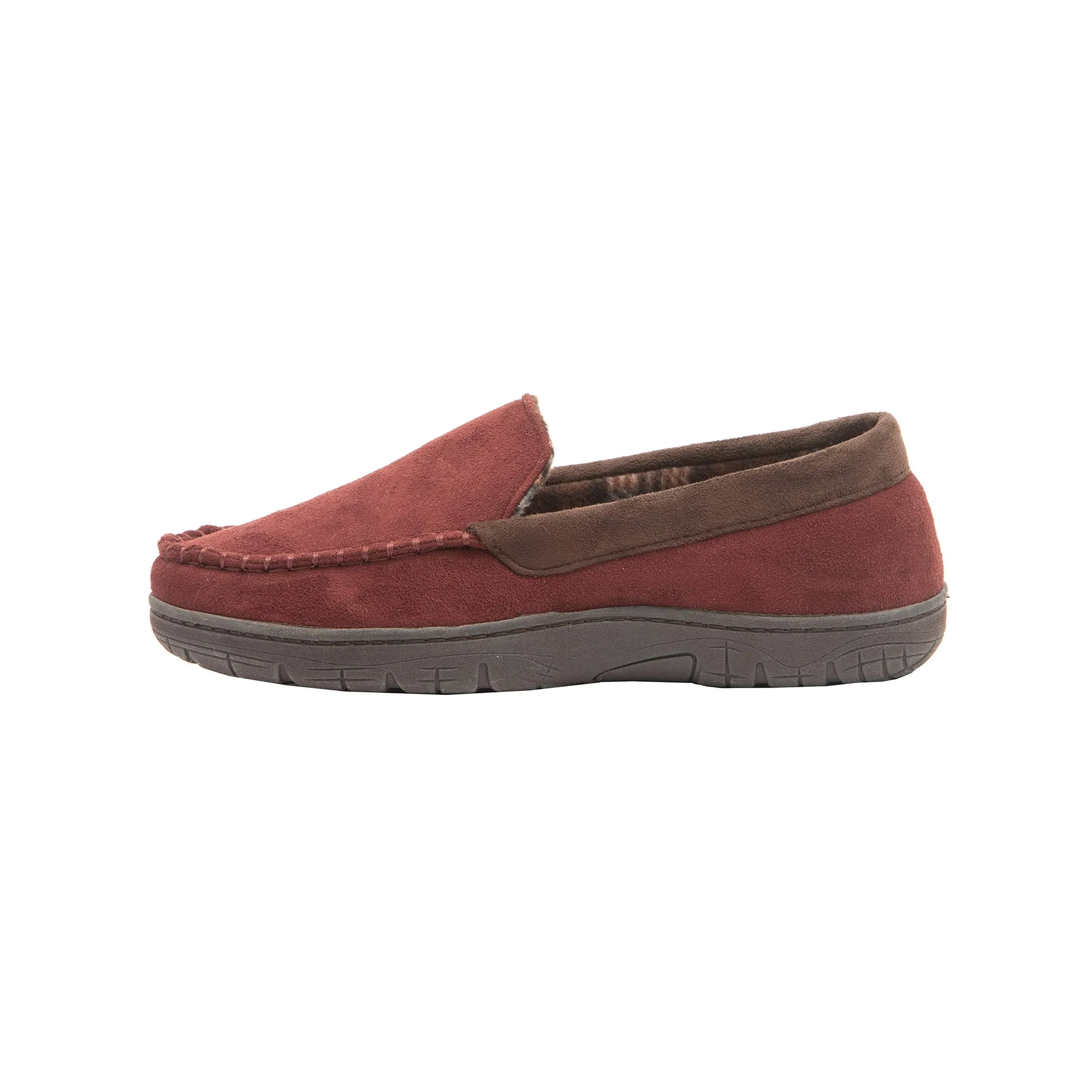 Hanes Men's Textured Moccasin Slipper