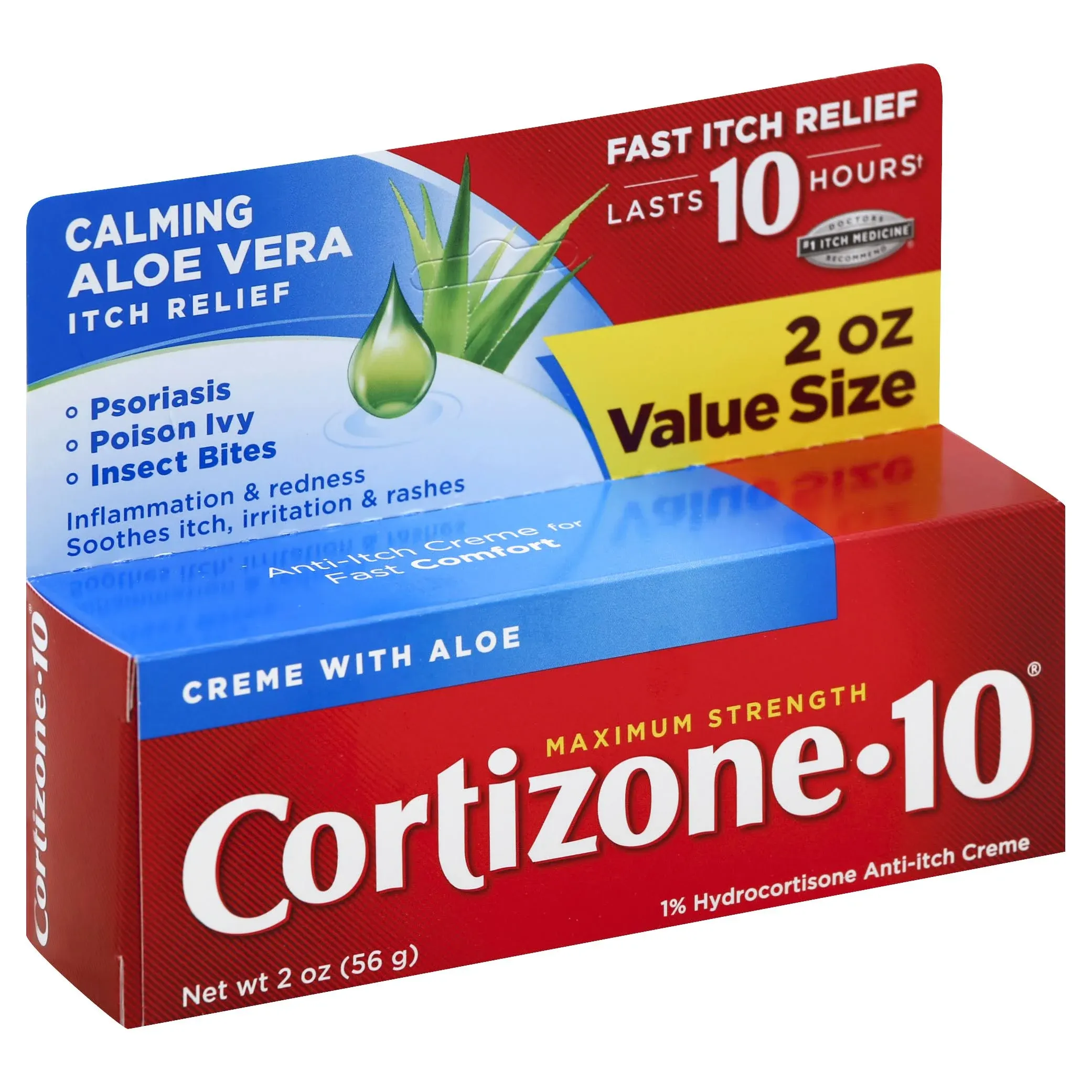 Cortizone 10 Anti-Itch Ointment, Maximum Strength, Water Resistant Formula - 1 oz