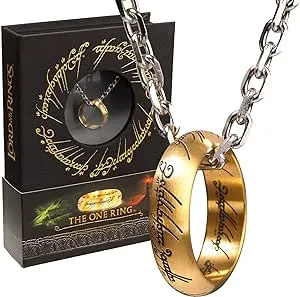 Noble Collection The Lord of The Rings The One Ring Necklace