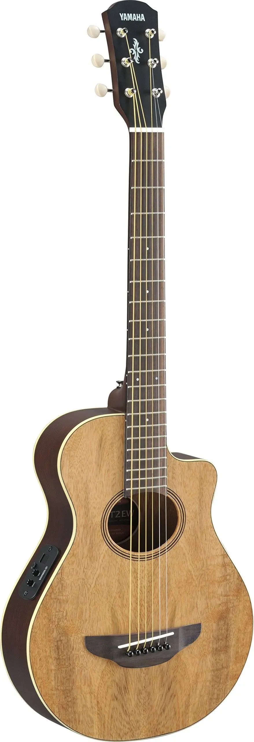 Yamaha APXT2EW 3/4-size Thin-line Cutaway Acoustic-electric Guitar - Natural