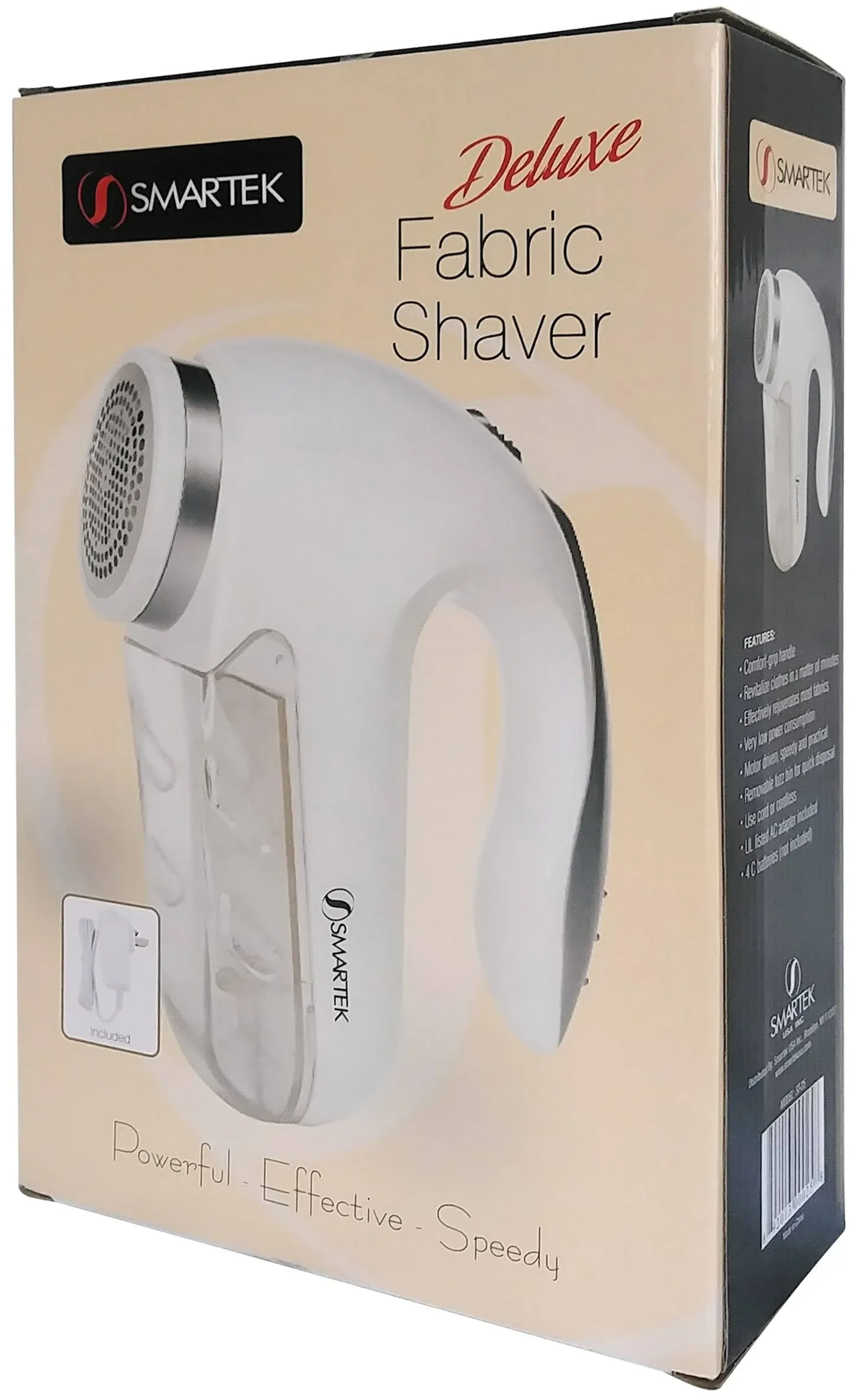 Smartek Fabric Shaver Fuzz Remover, Electric Lint Remover for Clothes, Sweater Shaver to Remove Pilling, Couch Cleaner