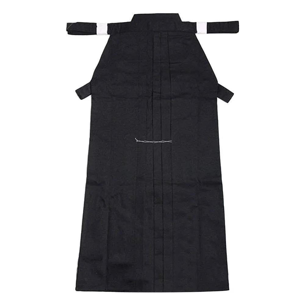 ZooBoo Mens Kendo Aikido Hapkido Martial Arts Sportswear Hakama (M/170, Black)