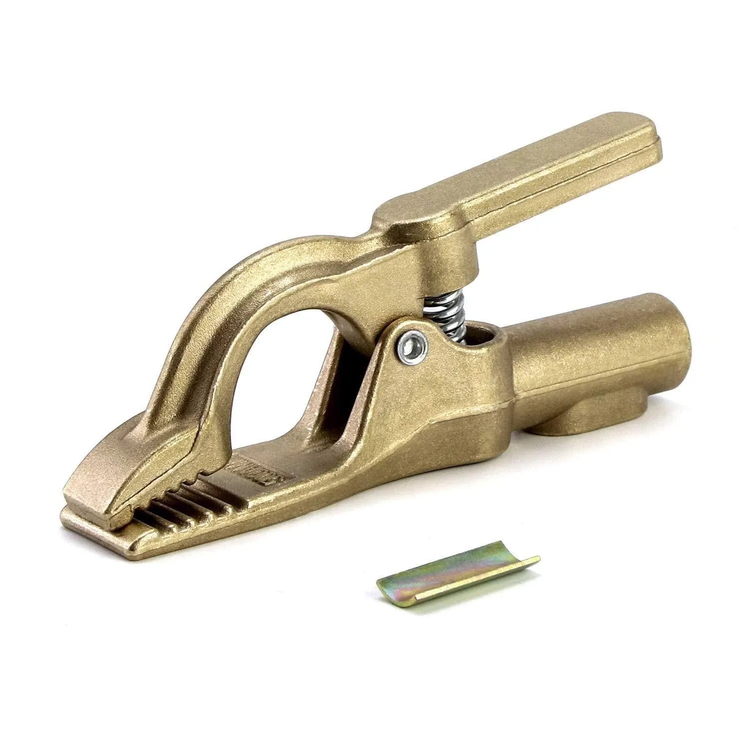 QWORK Welding Bronze Ground Clamp