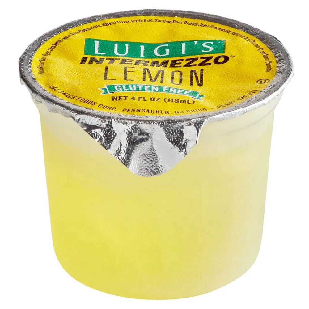 Luigis Intermezzo Orange Cup, 4 Ounce - 72 per case.