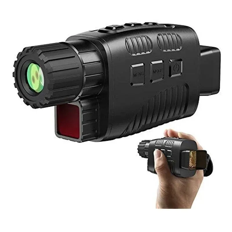 JStoon Digital Night Vision Monocular with Infrared Illuminator & Video Recording ...