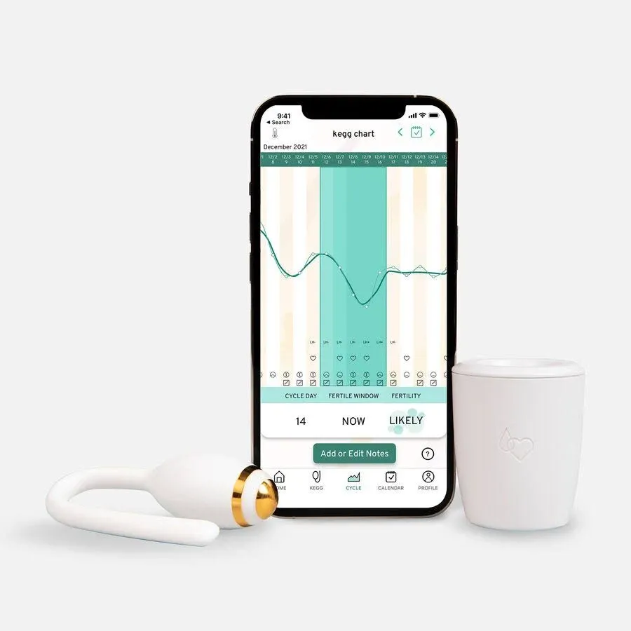 Kegg Fertility Tracker & Kegel Ball