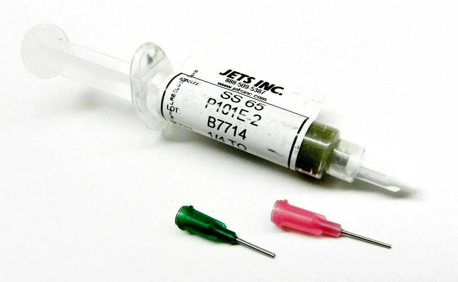 JTS Silver Solder Paste Extra Easy 56% Silver 1/4 Troy Ounce Syringe Soldering Paste SS56 Made in USA