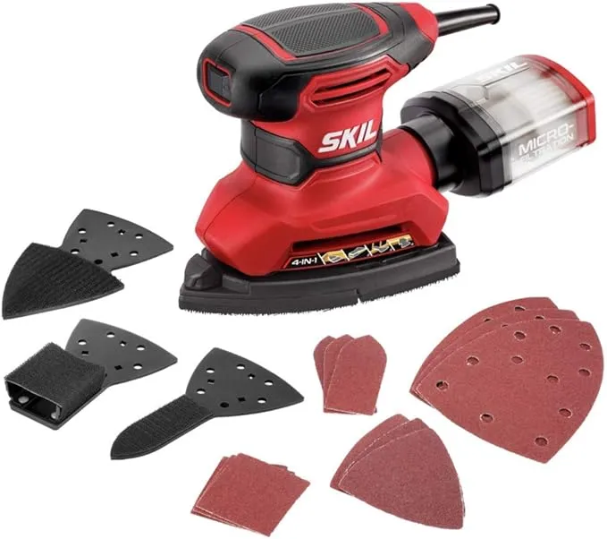 SKIL CDA9005 20-Piece Mixed Detail Sanding Paper Kit