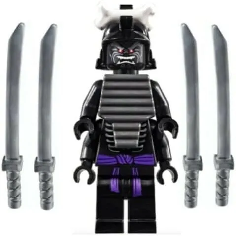 Booster Bricks Lego Ninjago Lord Garmadon Legacy Minifigure - from Sets 70679 70664