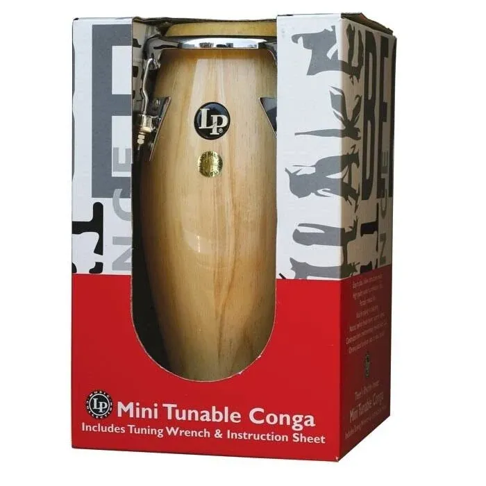 Latin Percussion Conga Mini Tunable Natural LPM198-AW