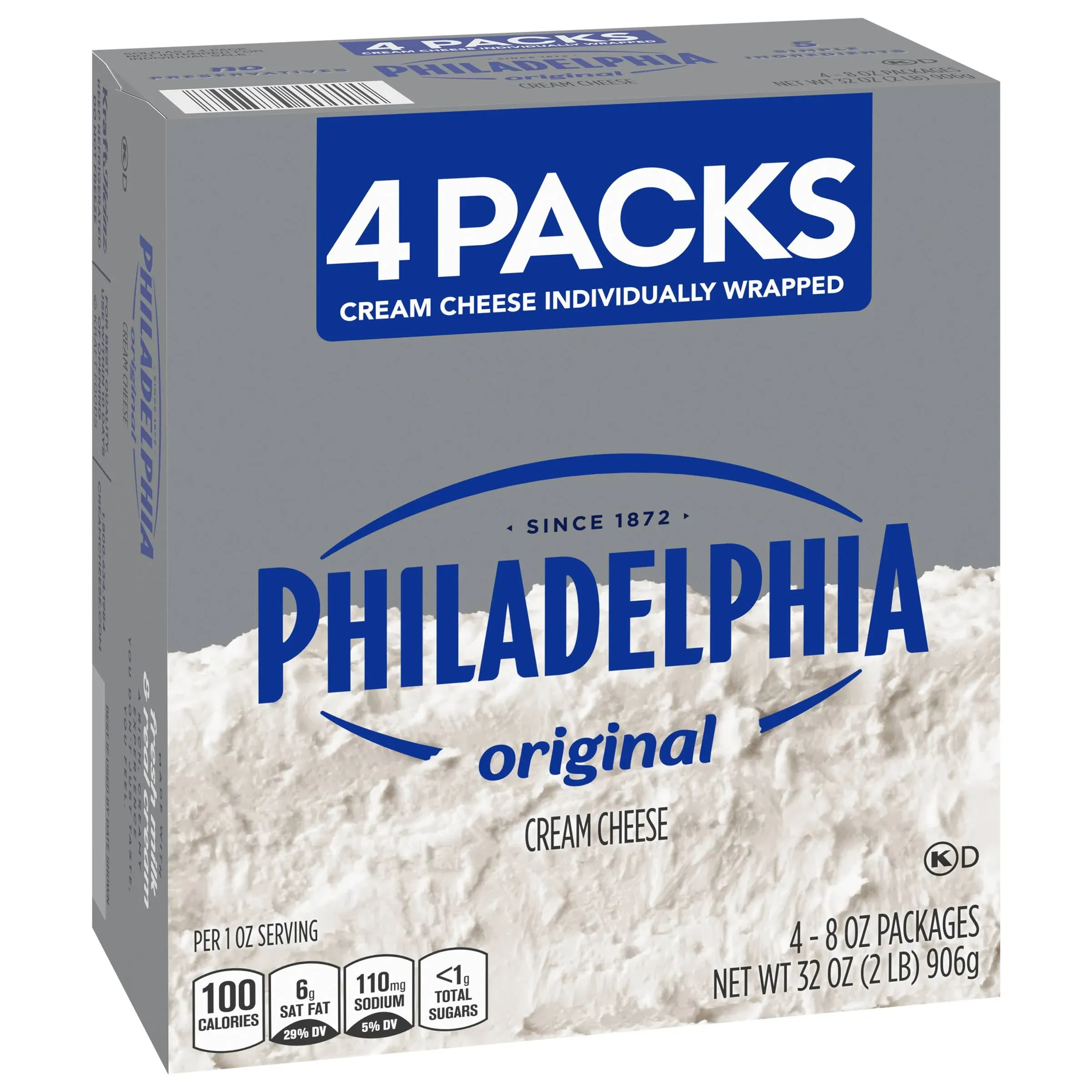 Philadelphia Original Cream Cheese - 8 oz