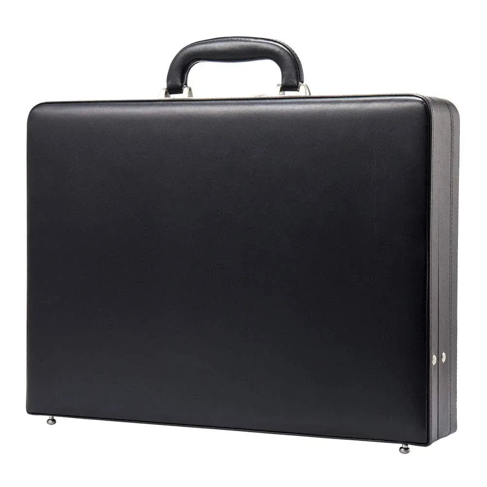 Briefcase Hard Attachment Briefcase for Men &amp; Women/Thin Hardside Laptop Case Wi