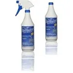 CrystalPlace Brilliante Crystal Chandelier Cleaner - Manual Sprayer 32oz Environmentally Safe, Ammonia-Free, Drip-Dry Formula, Made in USA (2 Pack)