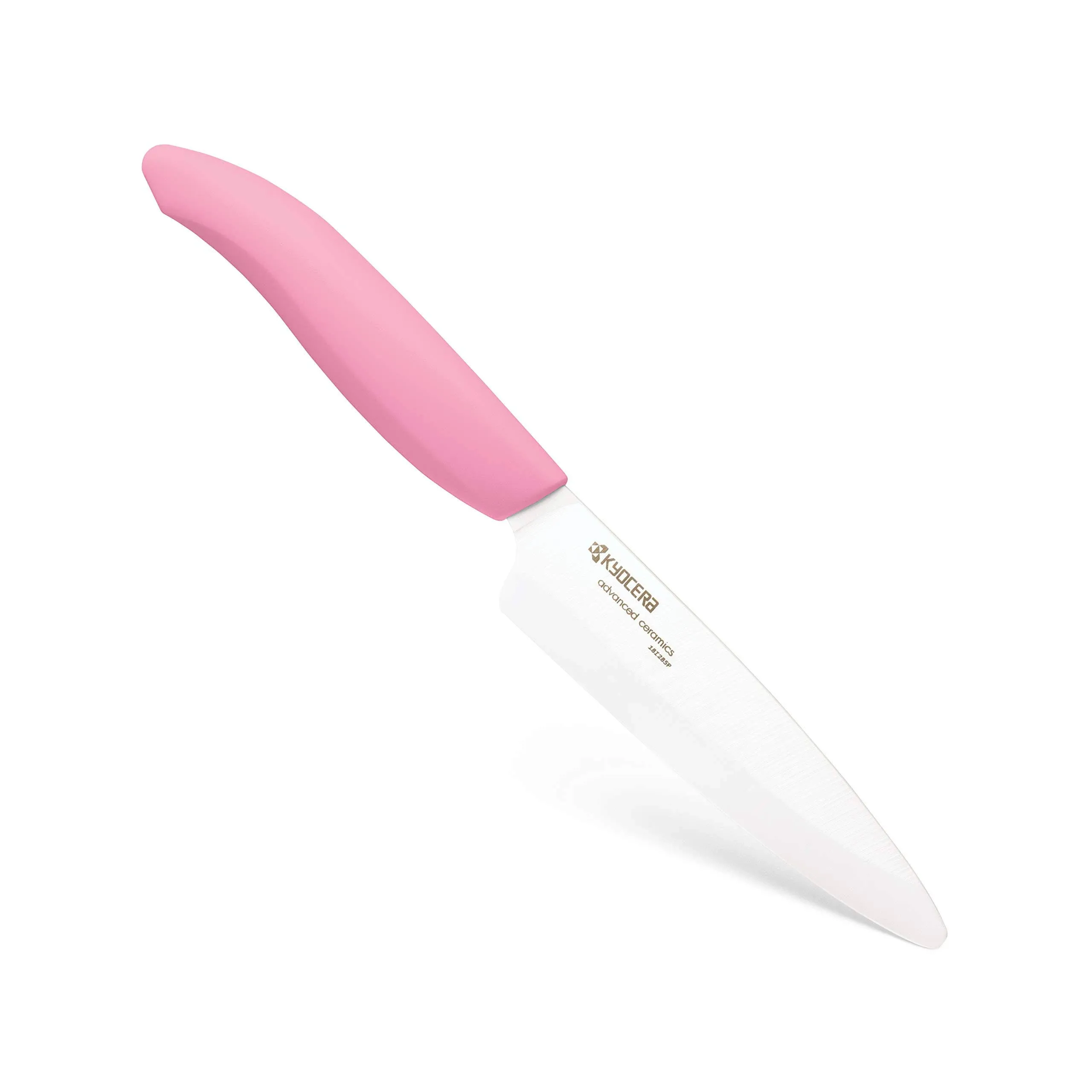 Kyocera Revolution Ceramic 4.5 inch Utility Knife with Pink Handle