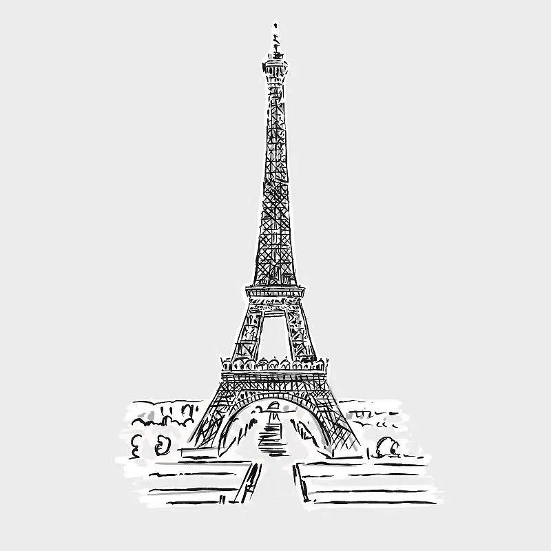 RoomMates Eiffel Tower Paris Giant Wall Decals