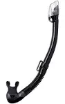 TUSA SP-0101 Hyperdry Elite II Scuba Diving Snorkel, BlackTUSA SP-0101 Hyperdry Elite II Scuba Diving Snorkel, Black