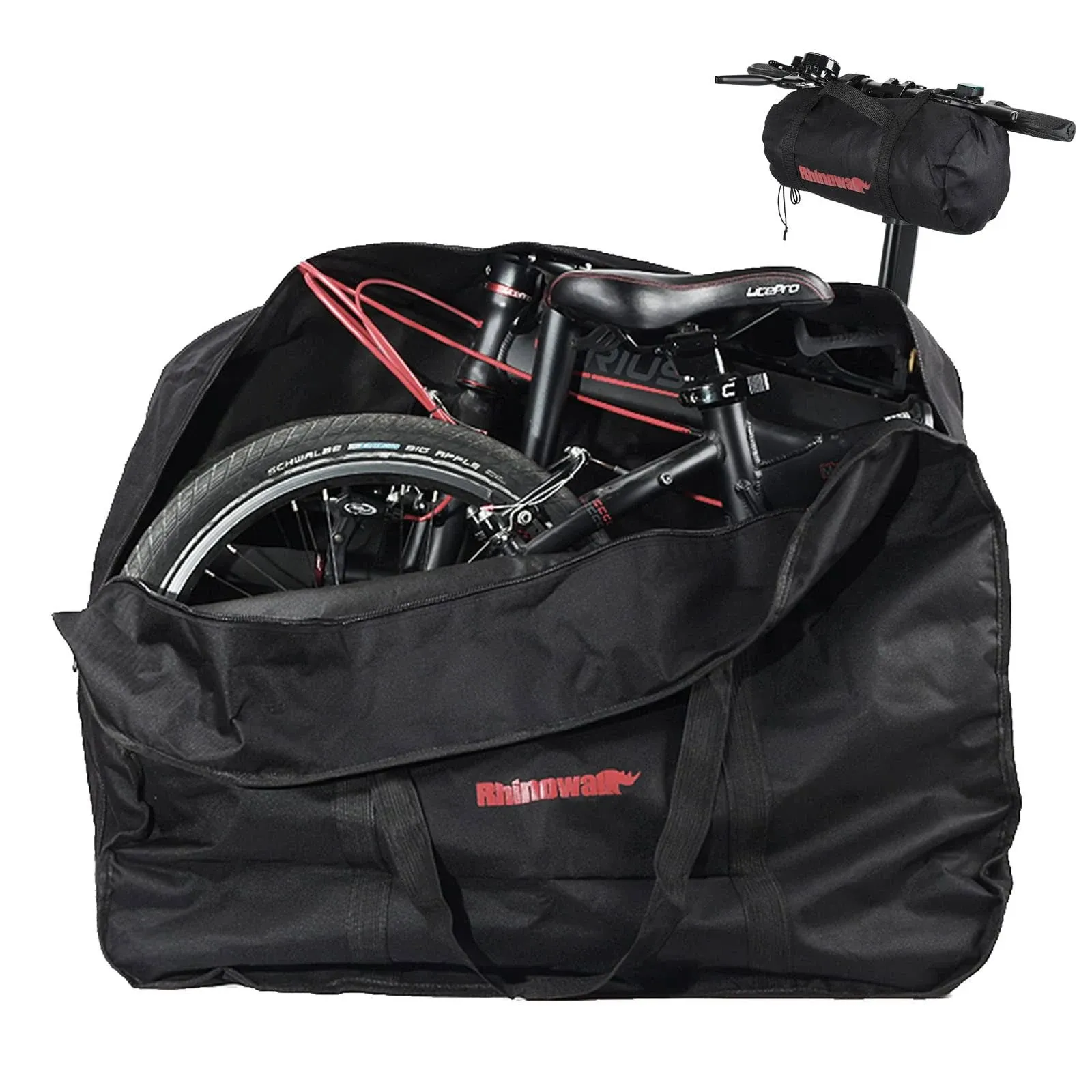 CamGo 20 inch Folding Bike Bag - Waterproof Bicycle Travel Case Outdoors Bike ...